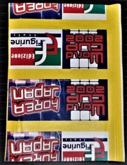 SEALED BAG 50 PACKETS (200 STICKER) EDIZIONE FIGURINE KOREA-JAPAN WORLD CUP 2002