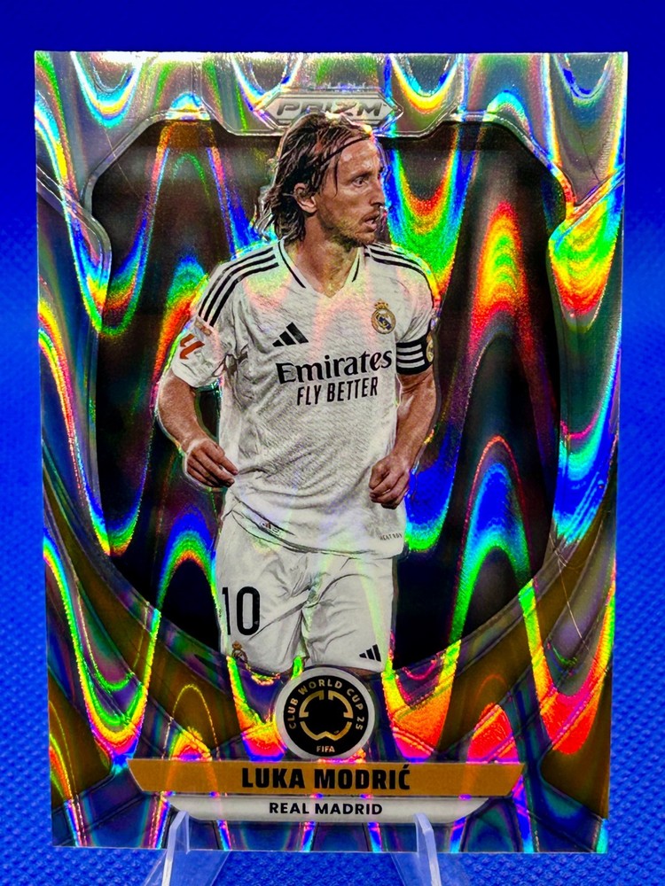 2025 Prizm FIFA Club World Cup Luka Modric Seismic Prizm #165