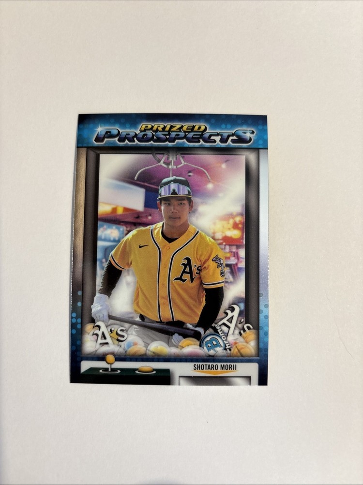2025 Bowman Draft Shotaro Morii Prized Prospects #PP-5 Athletics