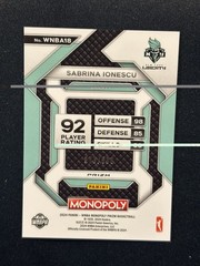 2024 Panini Prizm Monopoly WNBA – Prizm Skills Sabrina Ionescu #WNBA18