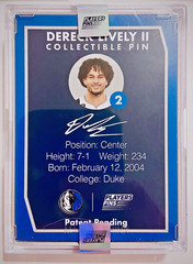 2024-25 Dallas Mavericks Collectible Players Pin Night Complete Set LE /5000