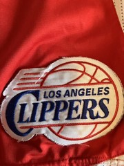 LOS ANGELES CLIPPERS Basketball ADIDAS Red 2XL Sewn Shorts NBA Men