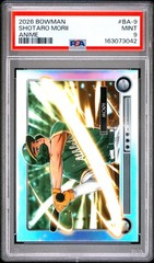 2026 Bowman Chrome Anime #BA-9 Shotaro Morii PSA 9