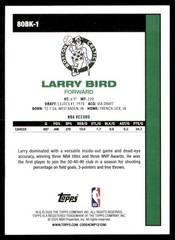 2025-26 Topps #80BK-1 Larry Bird 1980-81 Topps Basketball