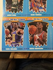 1990-91 Fleer – All Stars Complete Set (12 Cards Total) MJ, Magic, And More! 🔥