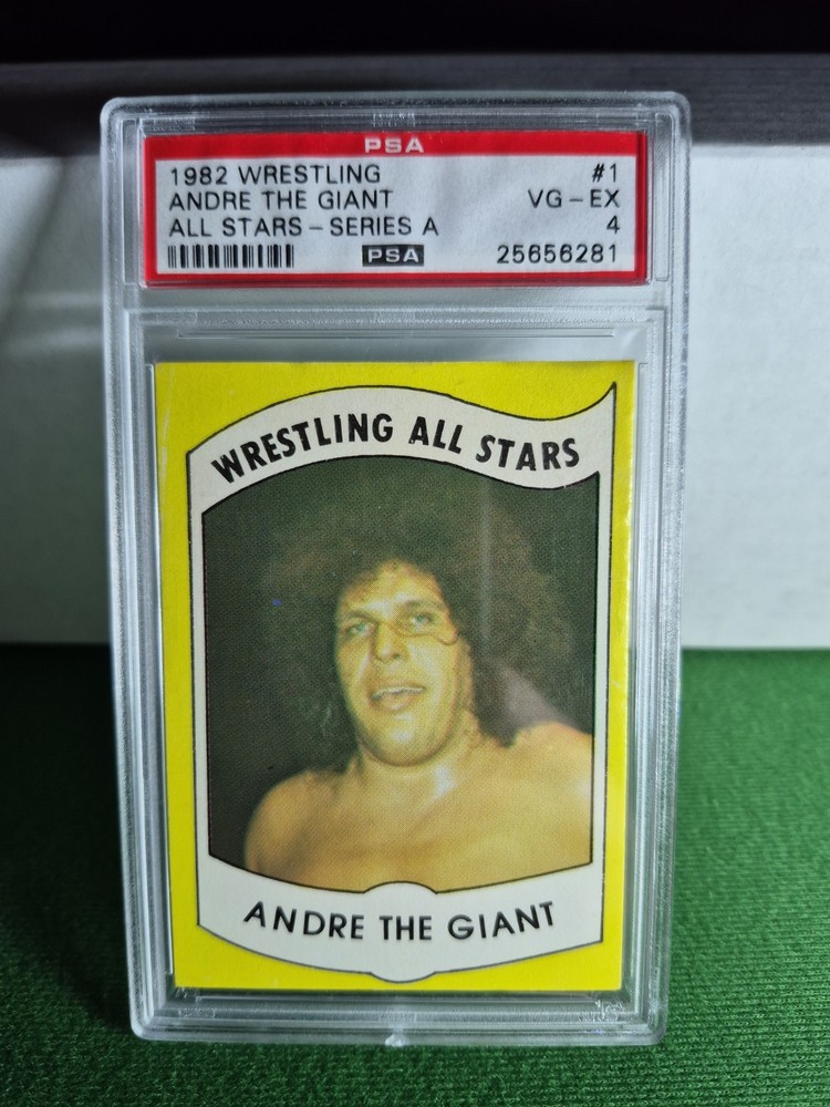 1982 Wrestling All Stars Andre The Giant Series A #1 PSA 4