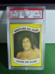 1982 Wrestling All Stars Andre The Giant Series A #1 PSA 4