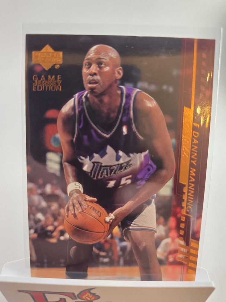 2000-01 Upper Deck – Game Jersey Edition Danny Manning #377 Utah Jazz