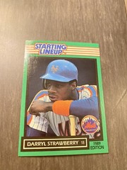 1989 Starting Lineup Card – Darryl Strawberry