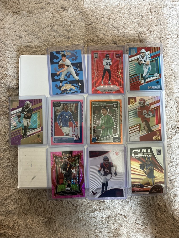 Random Numbered Card Lot 10 Cards