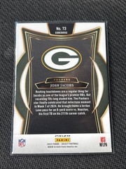 2024 Select – Josh Jacobs – Black And Yellow Prizm – Green Bay Packers