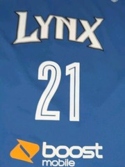 Minnesota MN Lynx WNBA Andrew #21 Jersey Adidas Adult Mens Small / Womens Medium