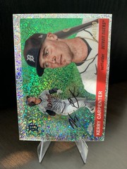 2025 Topps Chrome Platinum Anniversary SPECKLE /150 Kerry Carpenter #69 – Tigers