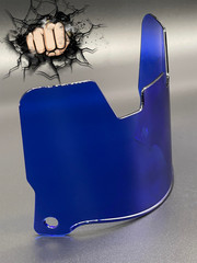 Clear Blue Full Size Helmet Visor Replica/Speed/Flex Compatible
