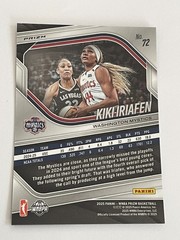 2025 Panini WNBA Prizm Mystics Kiki Iriafen Swirl Prizm Rookie #72