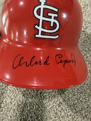Orlando Cepeda Signed Full Size Authentic Batting Helmet St. Louis Cardinals JSA