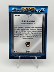2025 Bowman Draft – Prized Prospects Jesus Made #PP-16 Mojo Refractor (RC)
