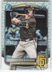 2025 Bowman Draft #BDC-190 Ryan Wideman Chrome Mojo Refractor 1st Bowman