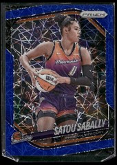 2025 Panini Prizm WNBA – Satou Sabally #4 Blue Velocity Prizm