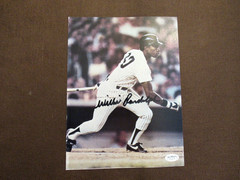 WILLIE RANDOLPH WSC NEW YORK YANKEES 2X SIGNED AUTO VINTAGE 8 X 10 MAG PHOTO JSA