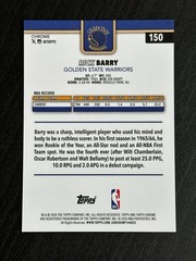 2025-26 Topps Chrome Update Rick Barry /75 Purple Basketball Refractor Card #150
