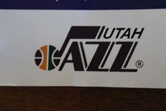 Vtg NBA 1992-1993 Utah Jazz Team Poster 19×24 Stockton Malone Coach Sloan Miller