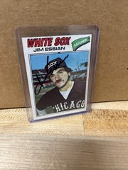 1977 Topps #529 Jim Essian White Sox Signed Card. G1