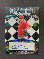 Caden Dana 2024 Leaf Metal /2 Auto Diamond Wonders Black Cracked Ice #DW-CD1