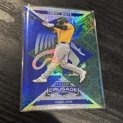 2025 panini crusade baseball Blue Silver Prizm Tommy White Oakland A’s