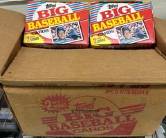 1988 Topps Big Baseball Cards Wax Box 2nd Series – 36 Packs – From a Sealed Case