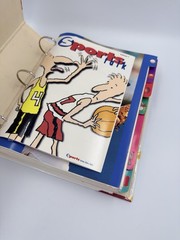 1994 Sports Heroes Feats & Facts NFL FOOTBALL Collection 173 Pages with BINDER