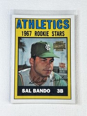 2001 Topps Archives ~ Sal Bando ~ 1967 Rookie Reprint ~ 277 ~ Athletics