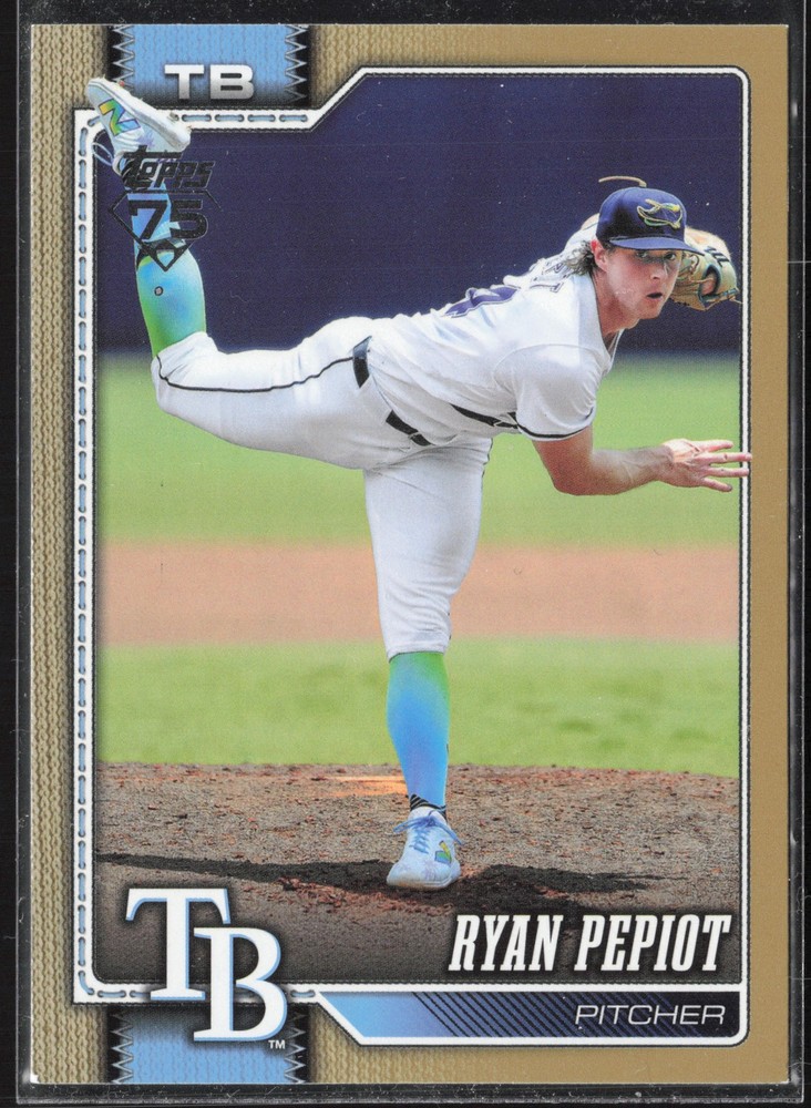 2026 Topps #313 Ryan Pepiot Gold #/2026