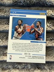 2021-22 Contenders Optic Walt Frazier Willis Reed Gold Prizm /10 Knicks HOF RARE