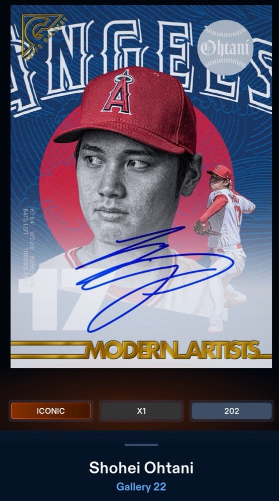 Topps Bunt Digital – Shohei Ohtani – 2 Awards, 5 Iconic, LOW POP Super Rares LOT
