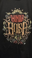 SHIRT AEW Wrestling Thunder Rosa Women&rsquo;s Mexican Logo Black XL