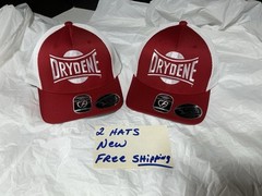 2 Hats DRYDENE HAT Motor Oil Trucker SnapBack Cap NEW NWT Dirt Track Racers