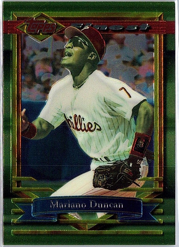 1994 Finest #352 Mariano Duncan