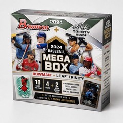 2024 Bowman & Leaf Trinity Baseball Mega Box Set 2 Boxes 50+ Cards