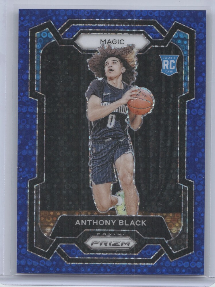 2023 Panini Prizm Anthony Black #170 Fast Break Blue RC 025/150