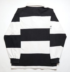 BARBARIANS FC 90s RUGBY UNION LONG SLEEVE SHIRT KIT JERSEY COTTON TRADERS SIZE M