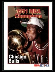 1991-92 Hoops #543 1991 NBA Champions