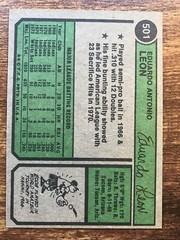 1974 Topps Baseball Card #501 Eddie Leon Chicago White Sox NM/MT-MT