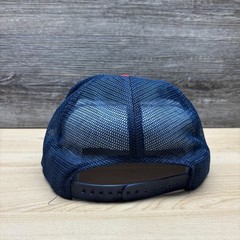 Vintage Cleveland Indians Hat Cap Snap Back Blue Red Trucker Mesh MLB 90s Annco