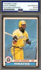 Dave Parker PSA DNA Vintage Signed 1979 O-Pee-Chee Autograph Pirates
