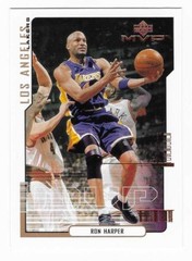 2000-01 Upper Deck MVP Ron Harper Los Angeles Lakers Basketball #79