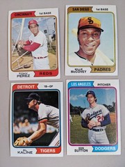 1974 Topps Baseball card singles you pick / choose (NRMT+) #s 1-250