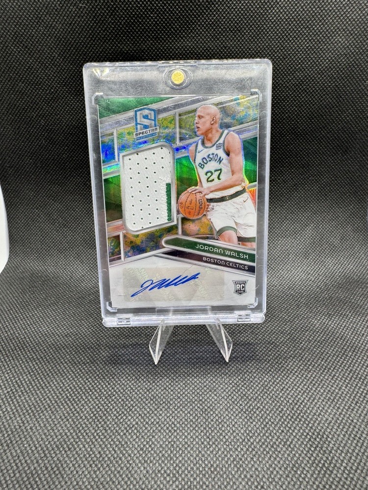 2023-24 Panini Spectra Basketball Jordan Walsh Neon Splatter RPA 7/8 RC