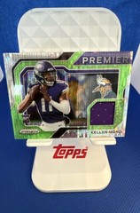 2021 Panini Prizm – Premier Jerseys Kellen Mond #PJ-18 Neon Green Pulsar…