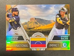 ⚾(you pick) 2024 Bowman CHROME, International Impact Inserts🔴🔵🟡🟢